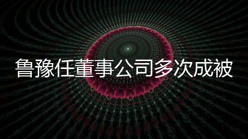 行人行标被执的超鲁豫6万 执任董事公司多次成